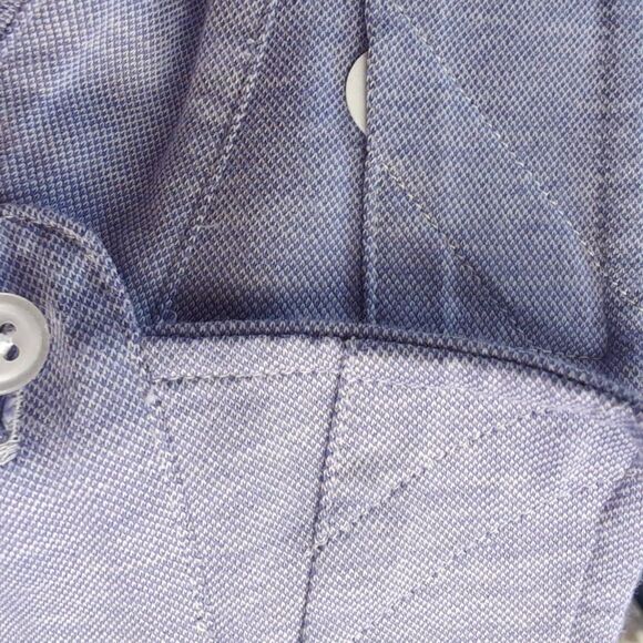 Ash & Erie Shirt Mens Medium Button Up Slim Long Sleeve Casual Ash Erie - Picture 5 of 5
